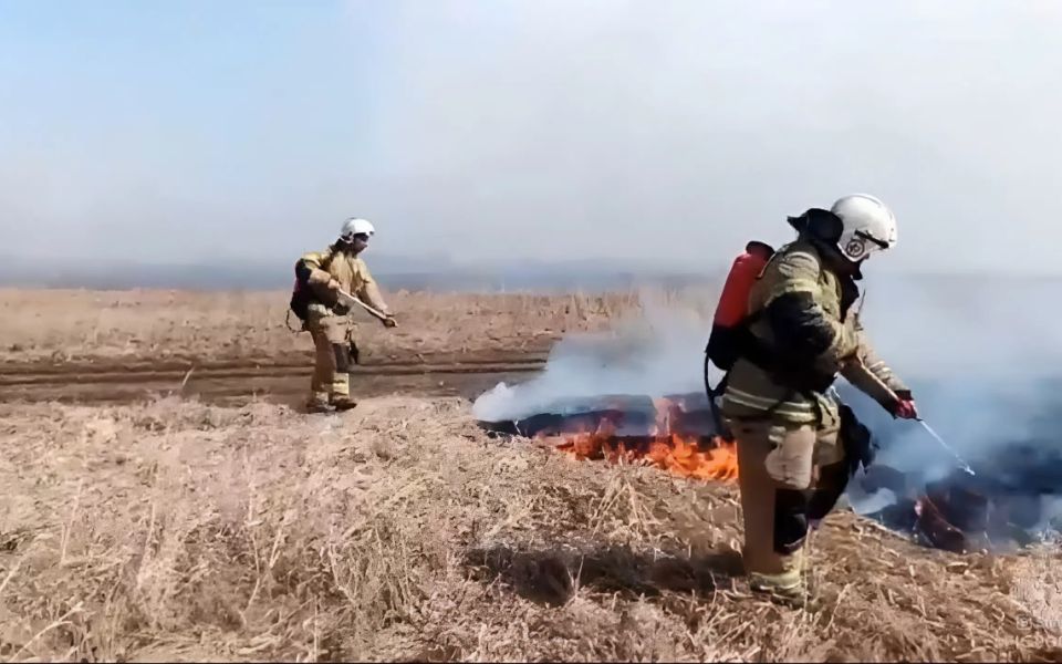 В Алтайском крае потушили два крупных ландшафтных пожара - Новости Банкфакс, 22.04.2026