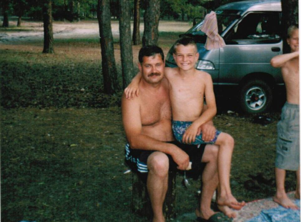 Александр Першин с сыном