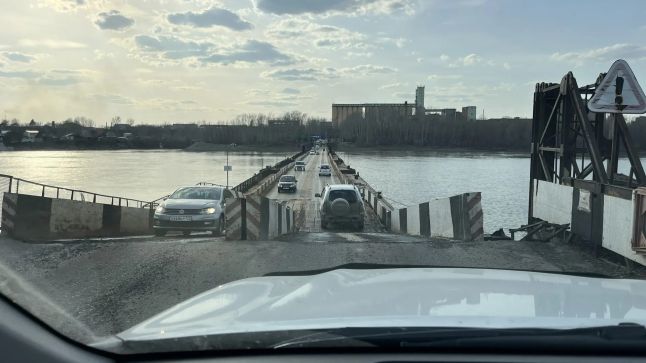 бийский понтонный мост