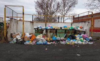 Контейнерная площадка в Кулундинском районе