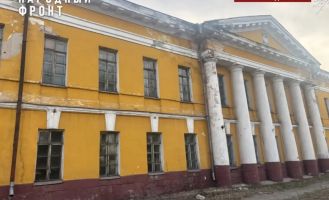 Заброшенное здание Горного госпиталя