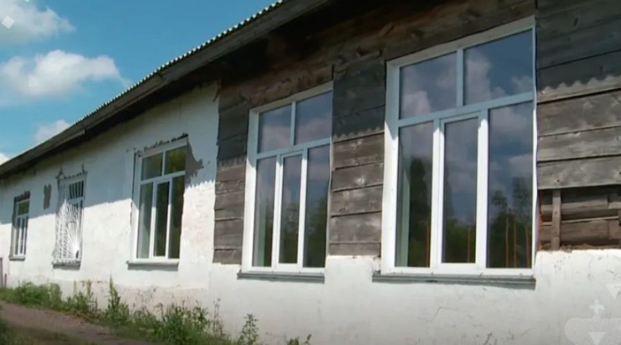 старое здание школы