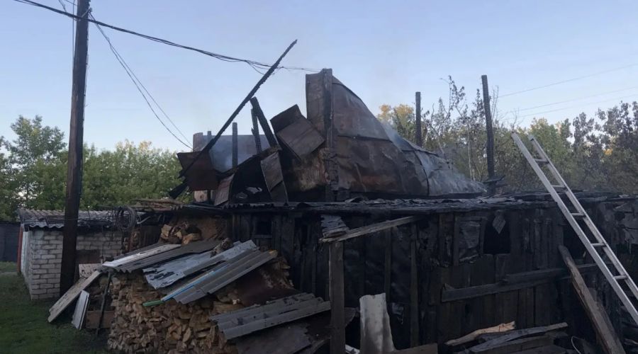 пожар в Поспелихе