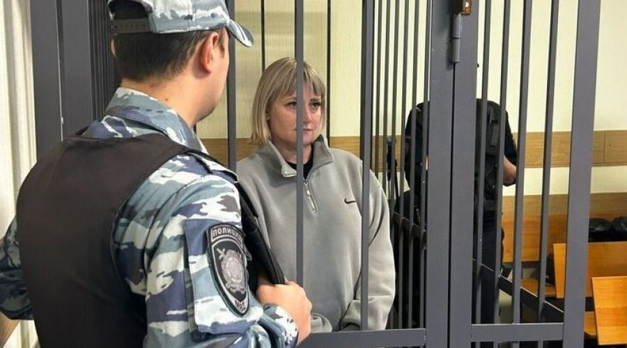 Людмила Клюшникова в зале суда