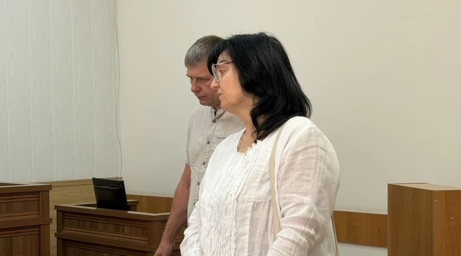 Любовь Крылова на суде