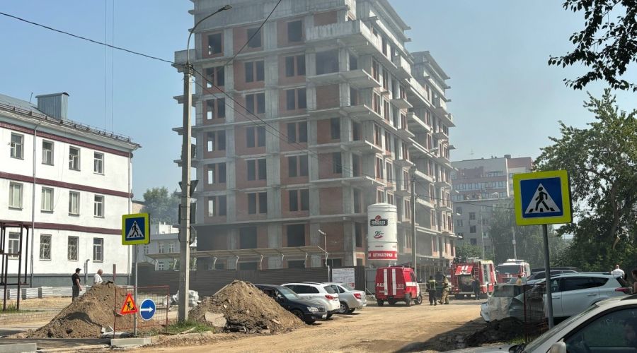 Пожар в ЖК «Буревестник»