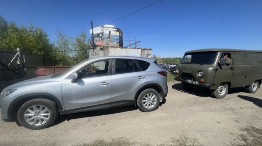 конфискованный автомобиль