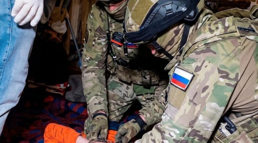 Задержание поджигателя