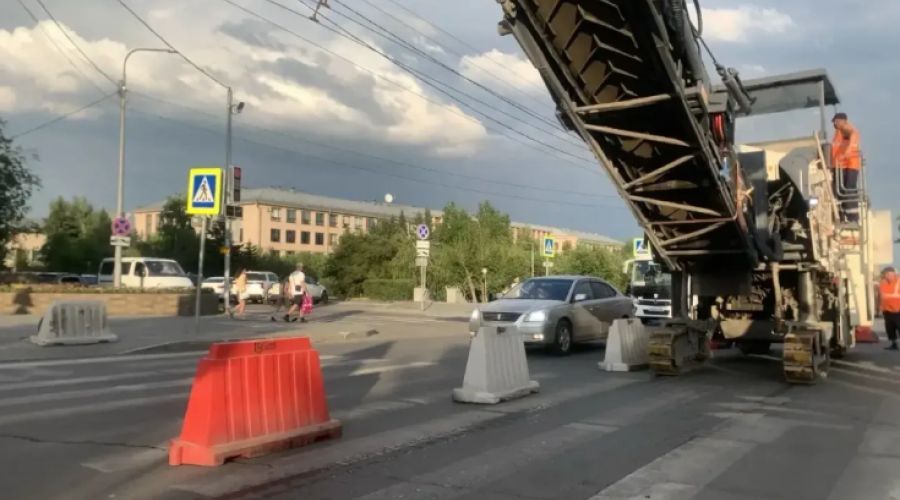 ремонт проспекта Ленина