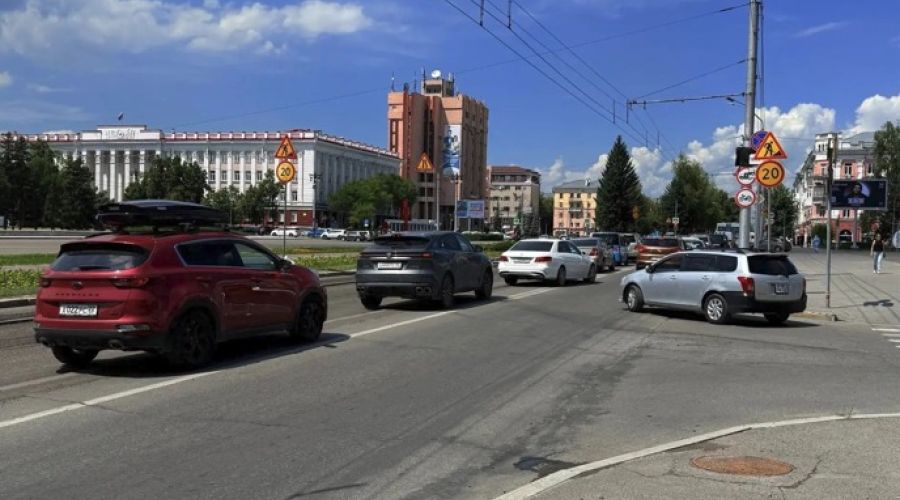 ремонт проспекта Ленина