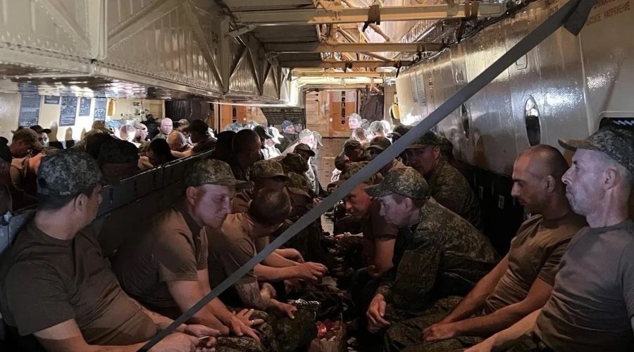 На белорусско-украинской границе состоялся обмен военнопленными по формуле 160 на 160