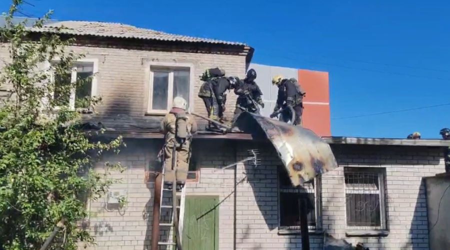 пожар в доме