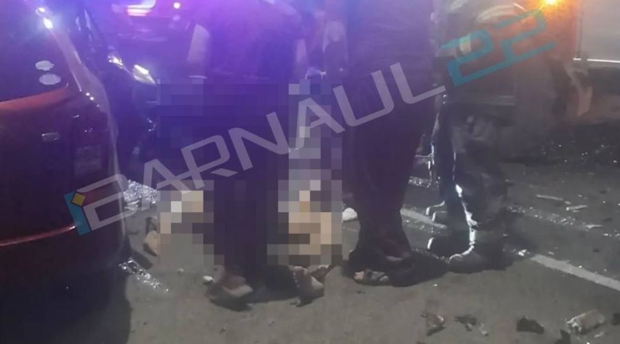 Смертельное ДТП на въезде в Барнаул