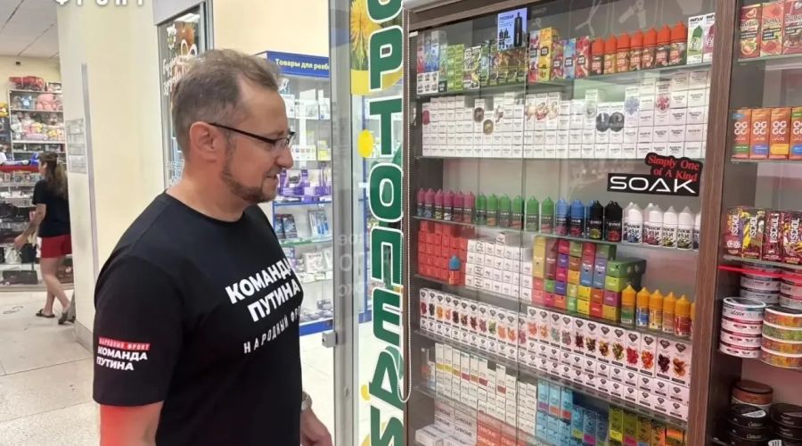 Алтайские «фронтовики» рассказали о продаже жидкостей -«конструкторов» в барнаульских вейпшопах