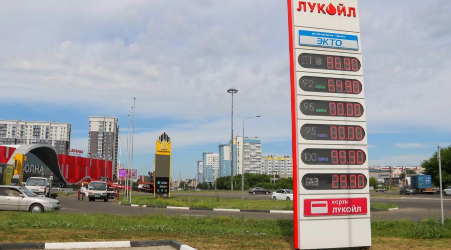 Цены на АЗС в Барнауле