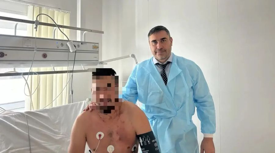 Боец СВО в больнице