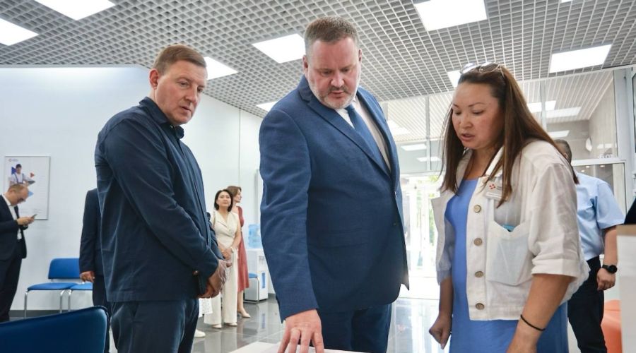 Глава Минтруда России Антон Котяков посетил с рабочим визитом Республику Алтай