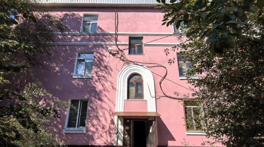 Дом после покраски 