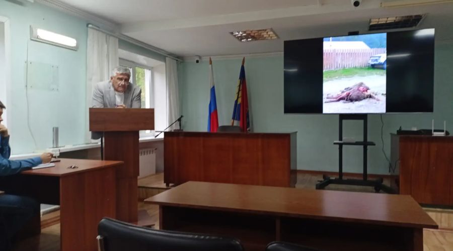 Совещание по вопросу выхода медведей в Чарышском округе 