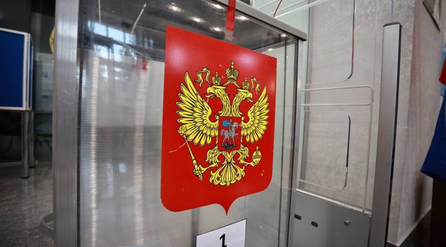 Урна для голосования на участке