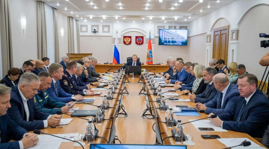 заседание правительства Алтайского края