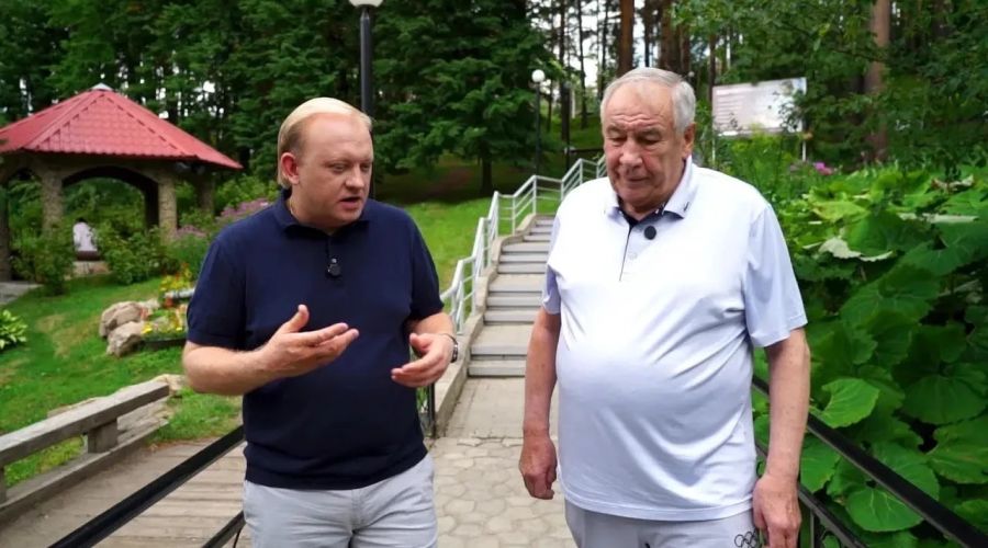 Андрей Абрамов и Шамиль Тарпищев
