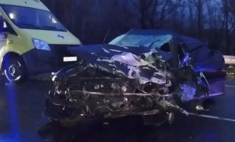 В «двух Алтаях» несколько автомобилей снесло и занесло на дорогах во время октябрьской непогоды