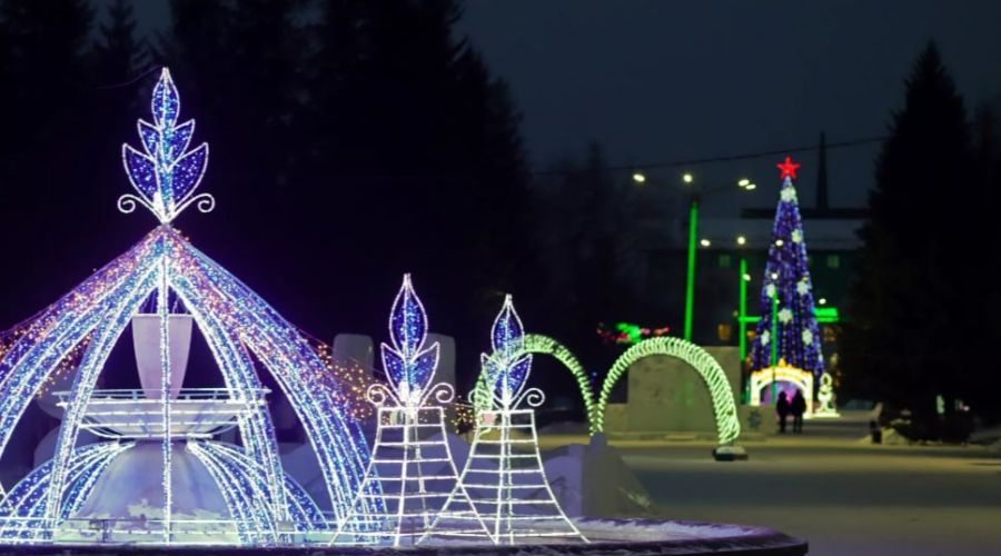 Новогодний Бийск