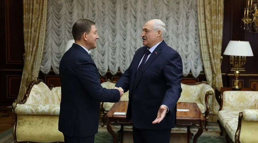 Андрей Турчак и Александр Лукашенко