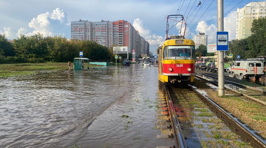 Уровень воды был достаточно высоким