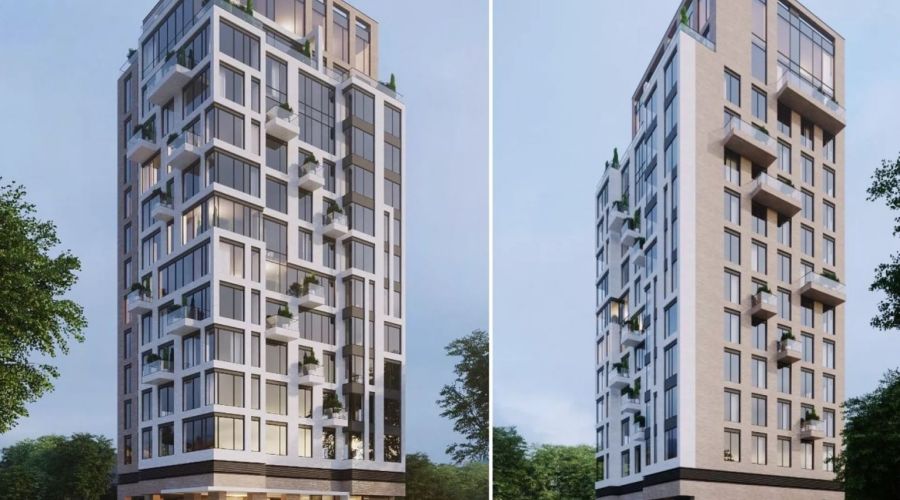 Высотка Ракшиных на Сахарова