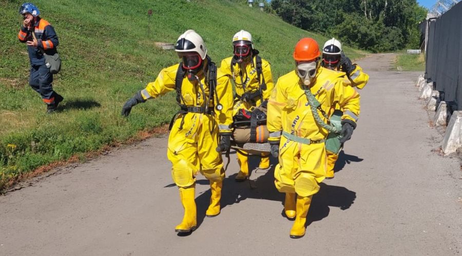 Учения с хлором