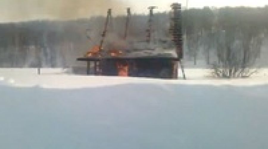 Пенсионер сгорел заживо<span style=