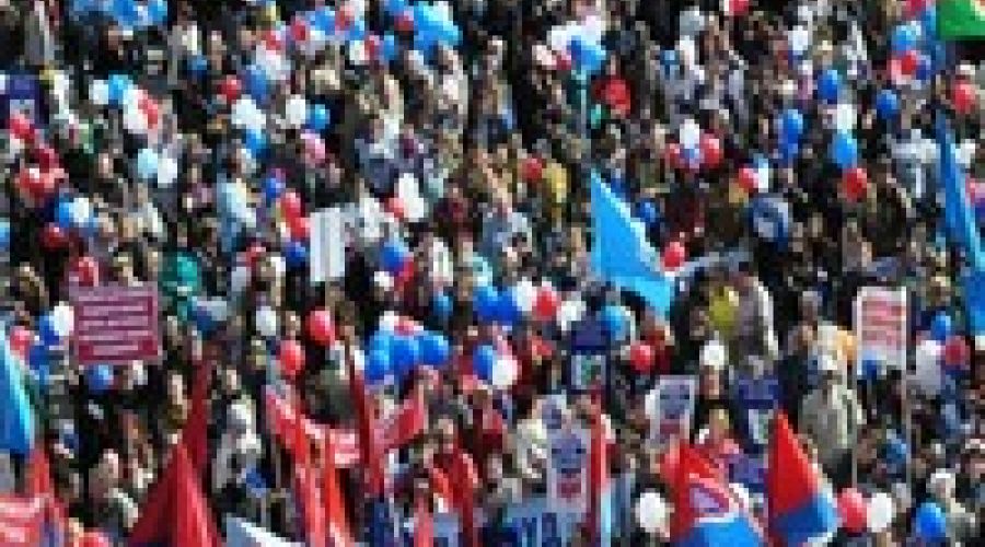 1 мае в Барнауле отпраздновали публичными акциями