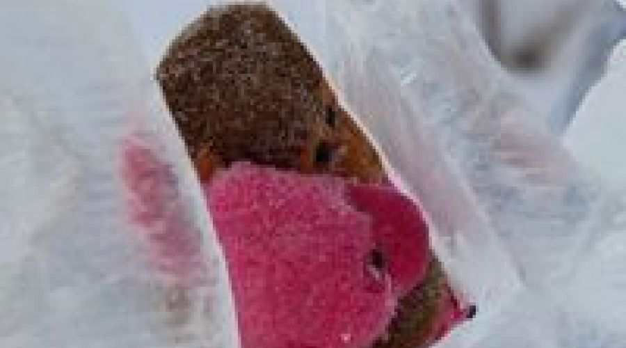 Снежный городок в Барнауле