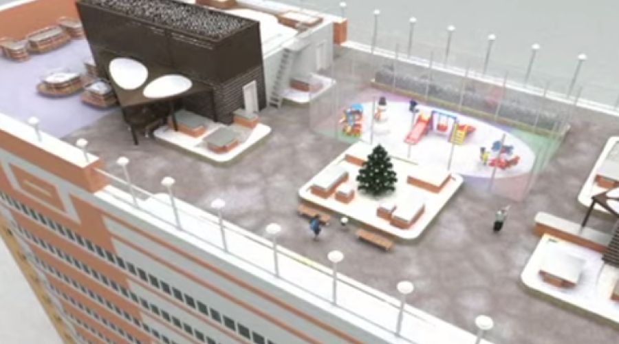 Самая новогодняя стройка в Барнауле