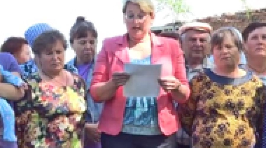 В алтайском селе явили видео-челобитную Путину