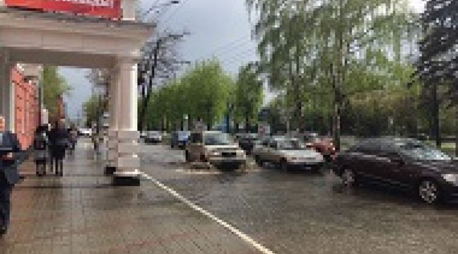 Барнаульские чиновники попали во власть стихии