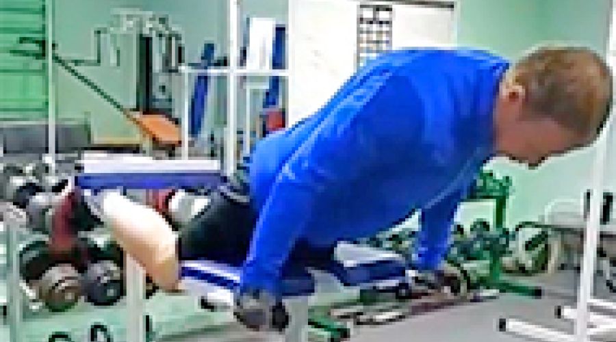 Губернатор нагрузил тело