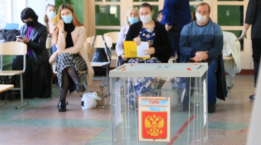 На участках требовали соблюдать масочный режим