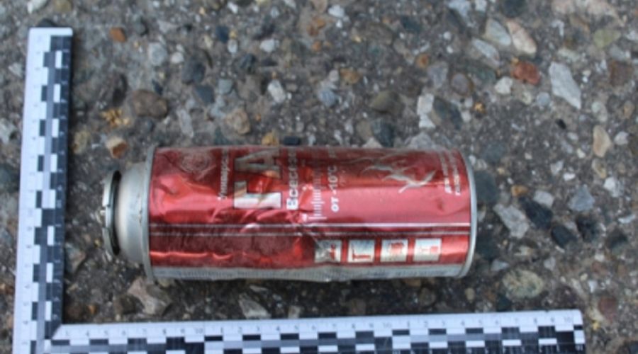 Этот баллончик обнаружили рядом
