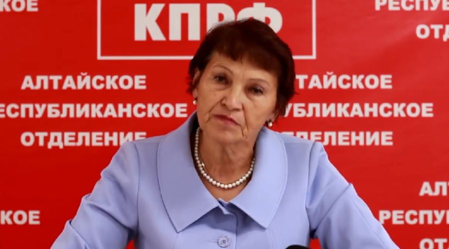 Коммунистка намерена оспорить победу единоросса на думских выборах в Республике Алтай