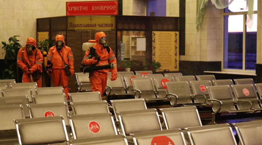 Обработка в самом разгаре