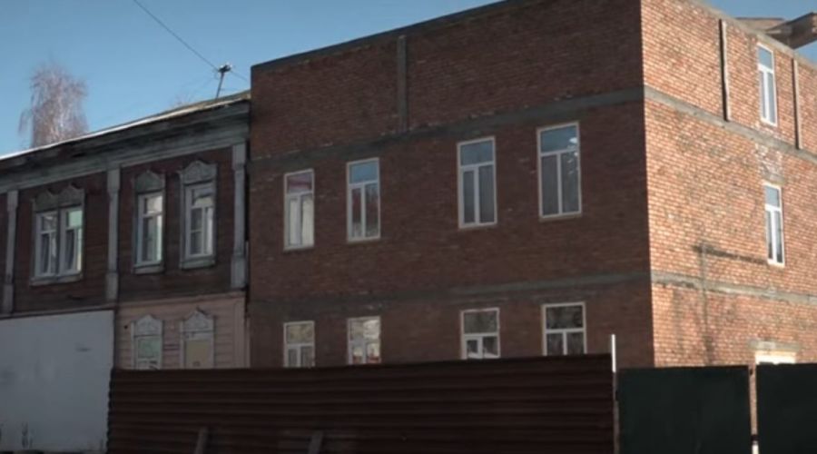 Пристрой к историческому зданию в Бийске