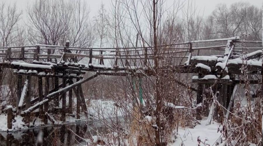 Мост грозит обрушиться